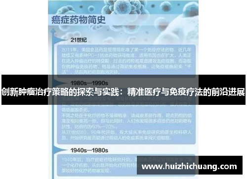 创新肿瘤治疗策略的探索与实践：精准医疗与免疫疗法的前沿进展